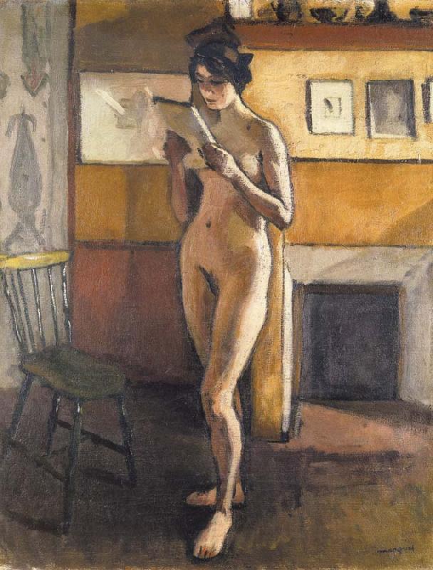 Marquet, Albert Standing Female Nude